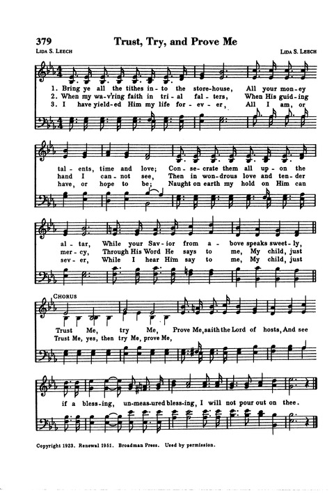 The New National Baptist Hymnal page 372