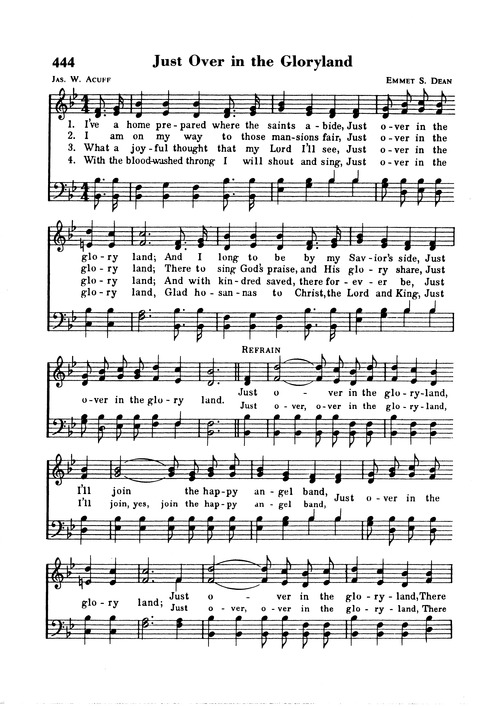 The New National Baptist Hymnal page 442