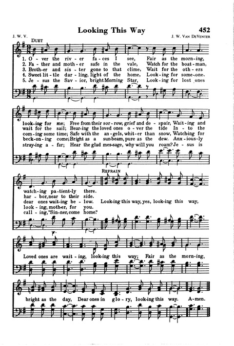 The New National Baptist Hymnal page 451