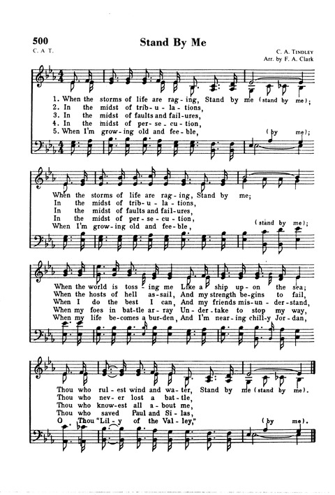 The New National Baptist Hymnal page 494