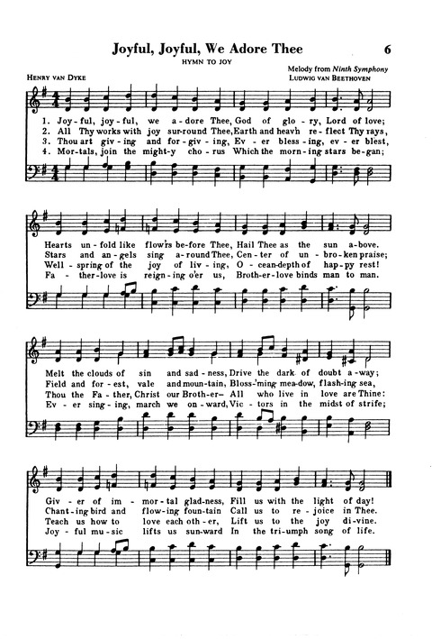 The New National Baptist Hymnal page 5