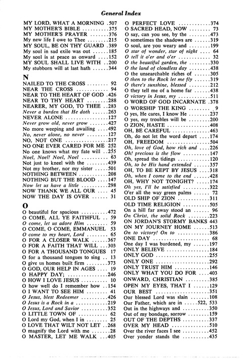 The New National Baptist Hymnal page 598