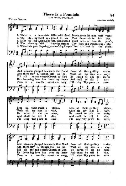 The New National Baptist Hymnal page 77