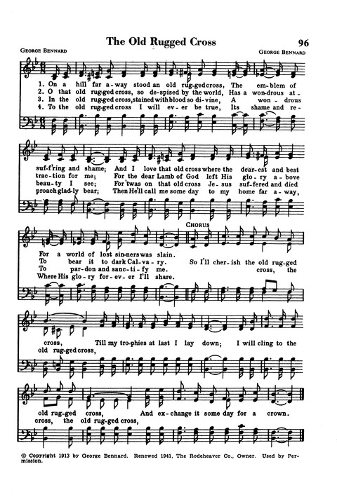 The New National Baptist Hymnal page 87