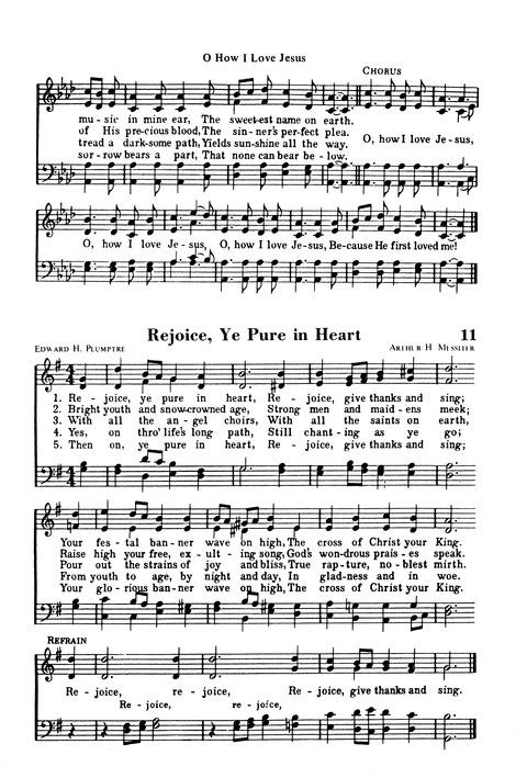 The New National Baptist Hymnal page 9