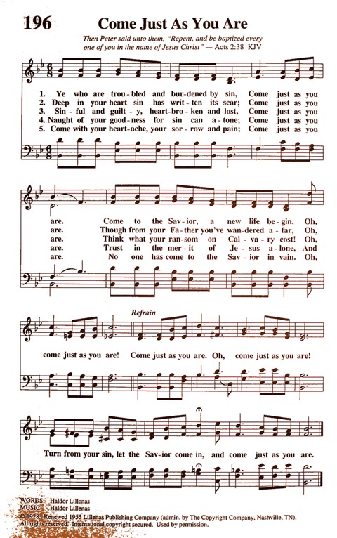 The New National Baptist Hymnal (21st Century Edition) page 224