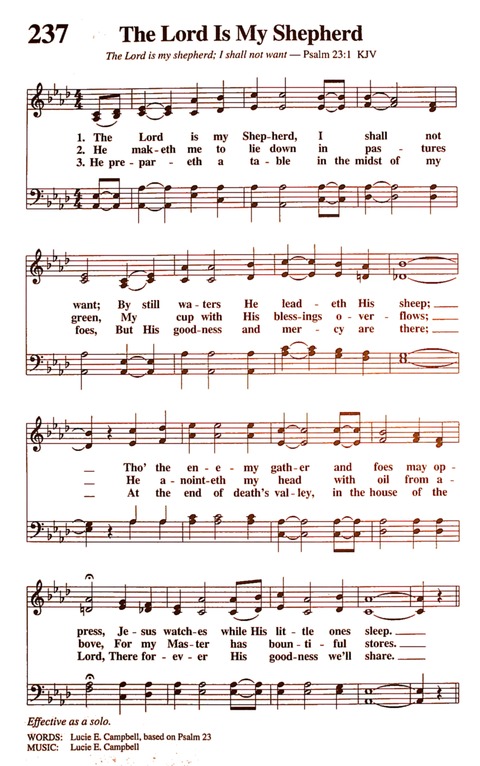 The New National Baptist Hymnal (21st Century Edition) page 268