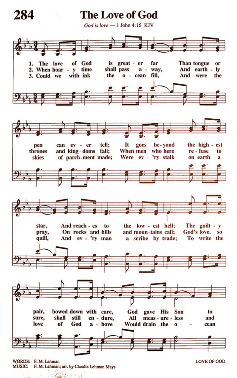 The New National Baptist Hymnal (21st Century Edition) page 330