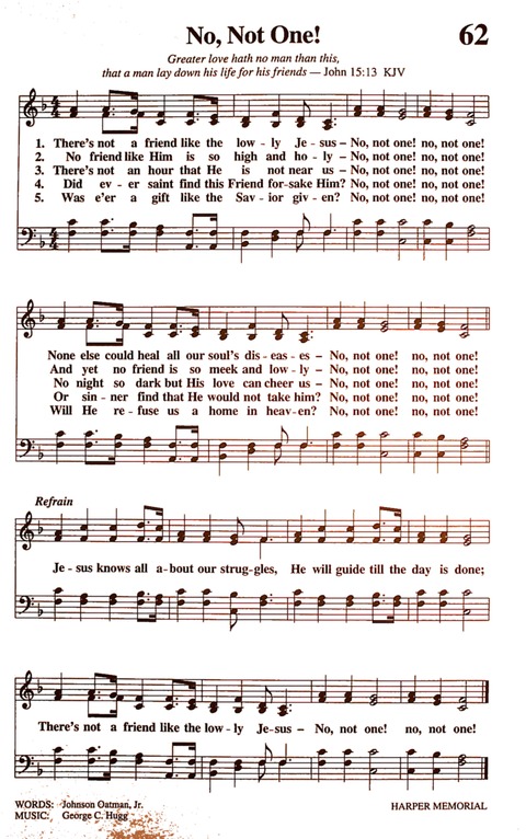 The New National Baptist Hymnal (21st Century Edition) page 69