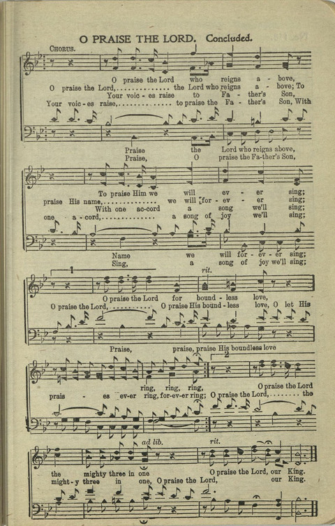 New Perfect Praise: for Sunday-schools, singing-schools, revivals, conventions and general use in Christian work and worship page 125