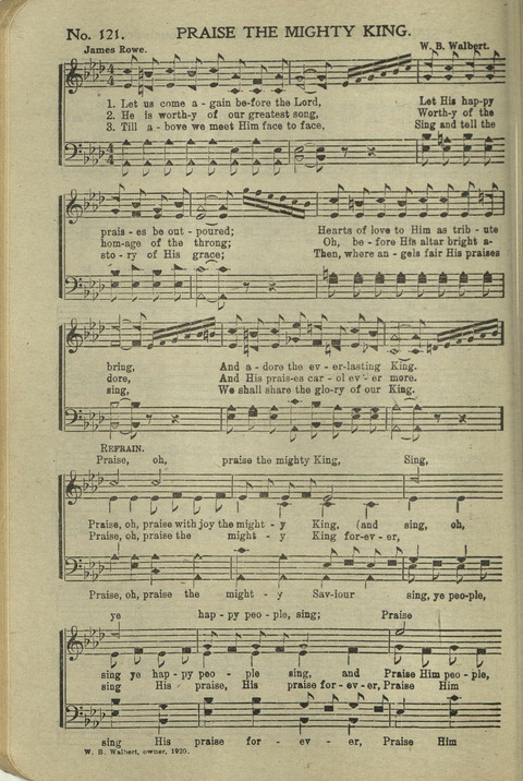 New Perfect Praise: for Sunday-schools, singing-schools, revivals, conventions and general use in Christian work and worship page 132