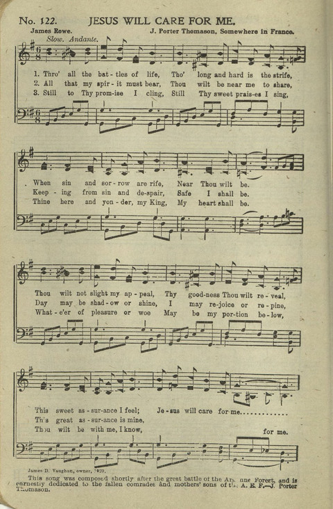 New Perfect Praise: for Sunday-schools, singing-schools, revivals, conventions and general use in Christian work and worship page 134