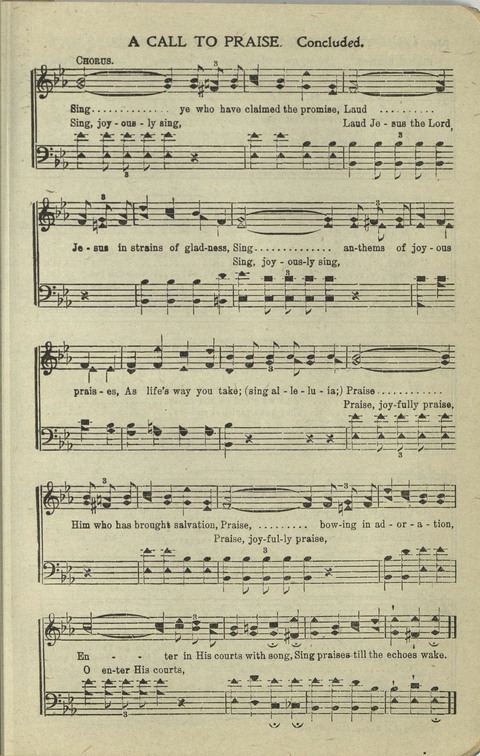 New Perfect Praise: for Sunday-schools, singing-schools, revivals, conventions and general use in Christian work and worship page 139