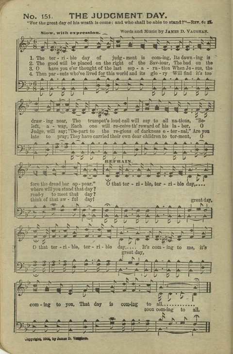 New Perfect Praise: for Sunday-schools, singing-schools, revivals, conventions and general use in Christian work and worship page 156