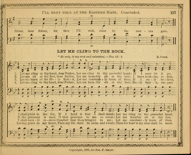 New pearls of song : a choice collection for Sabbath schools and the home circle page 117