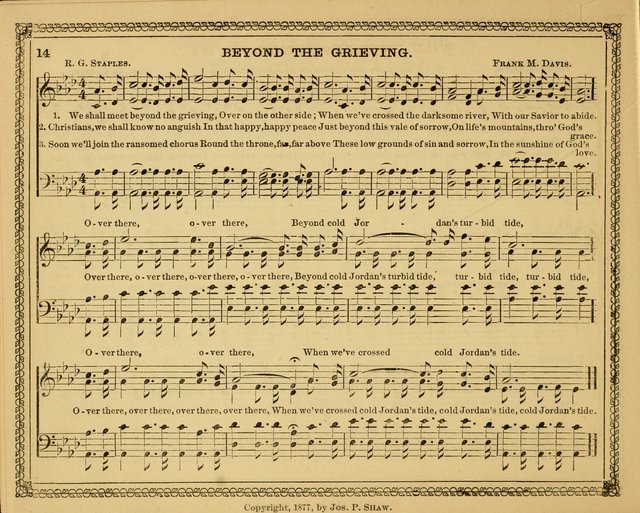 New pearls of song : a choice collection for Sabbath schools and the home circle page 14