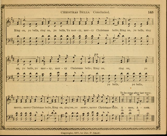 New pearls of song : a choice collection for Sabbath schools and the home circle page 145