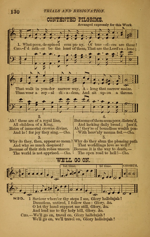 The New Song: consisting of very choice notes of redemption, embracing new original,and also selcted songs, appropriate for prayer and revivial meetings page 130