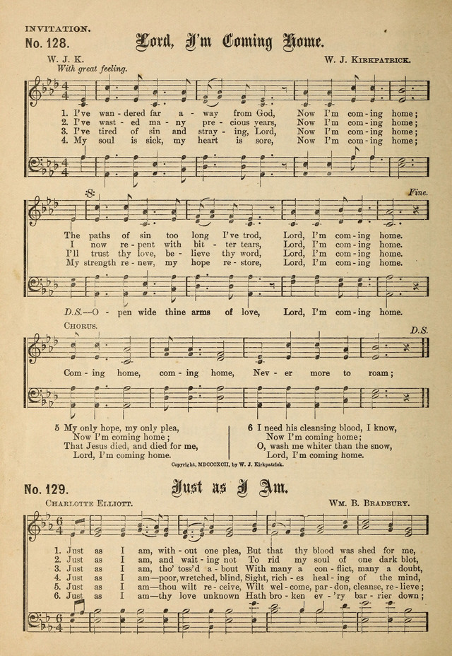 New Songs of the Gospel No. 2: for use in religious meetings page 106