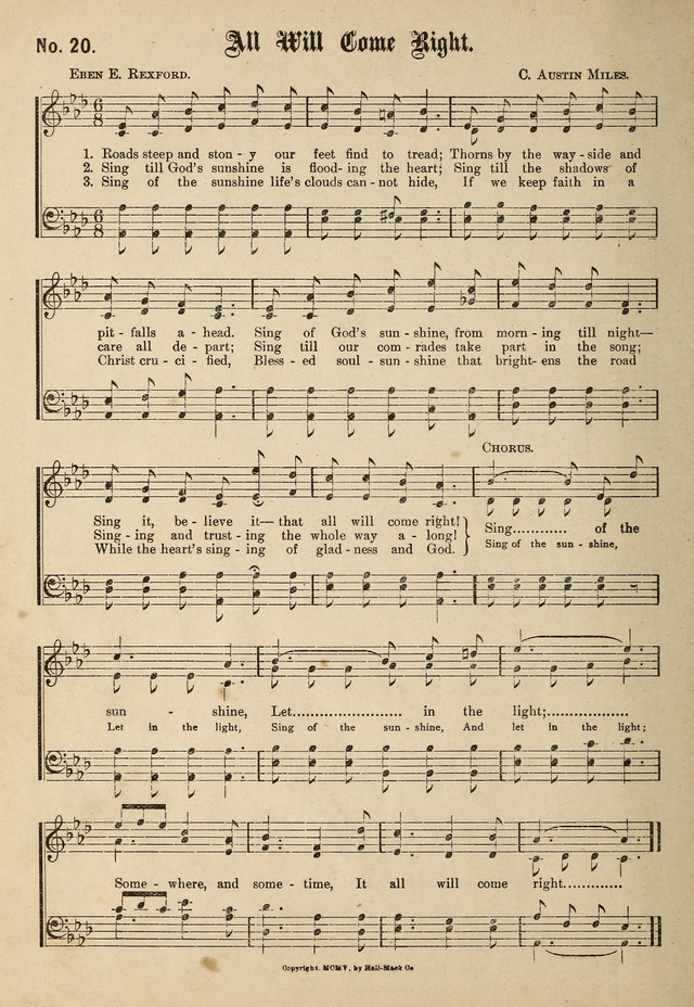 New Songs of the Gospel No. 2: for use in religious meetings page 18