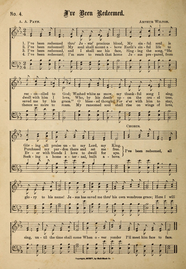 New Songs of the Gospel No. 2: for use in religious meetings page 2