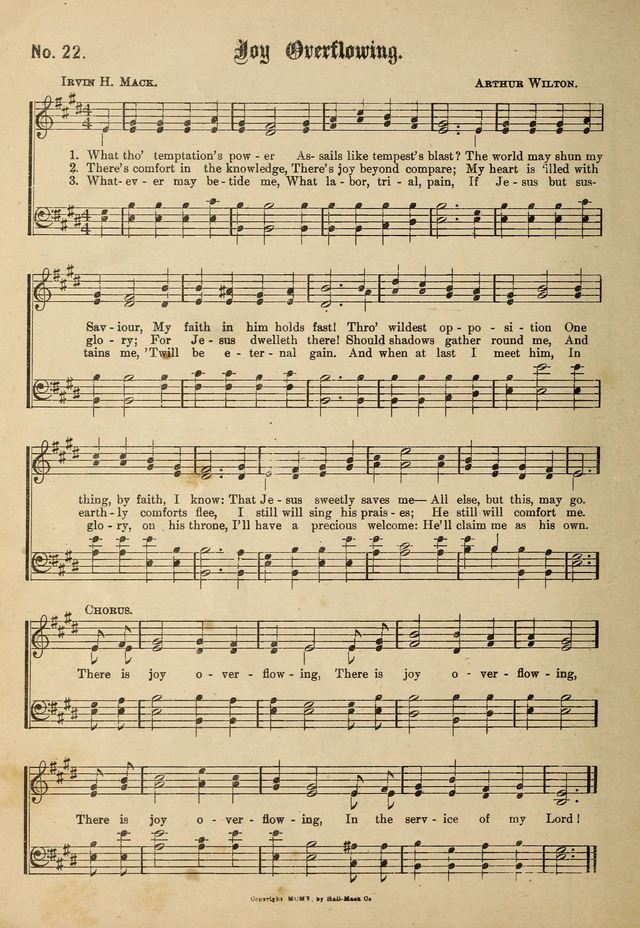 New Songs of the Gospel No. 2: for use in religious meetings page 20