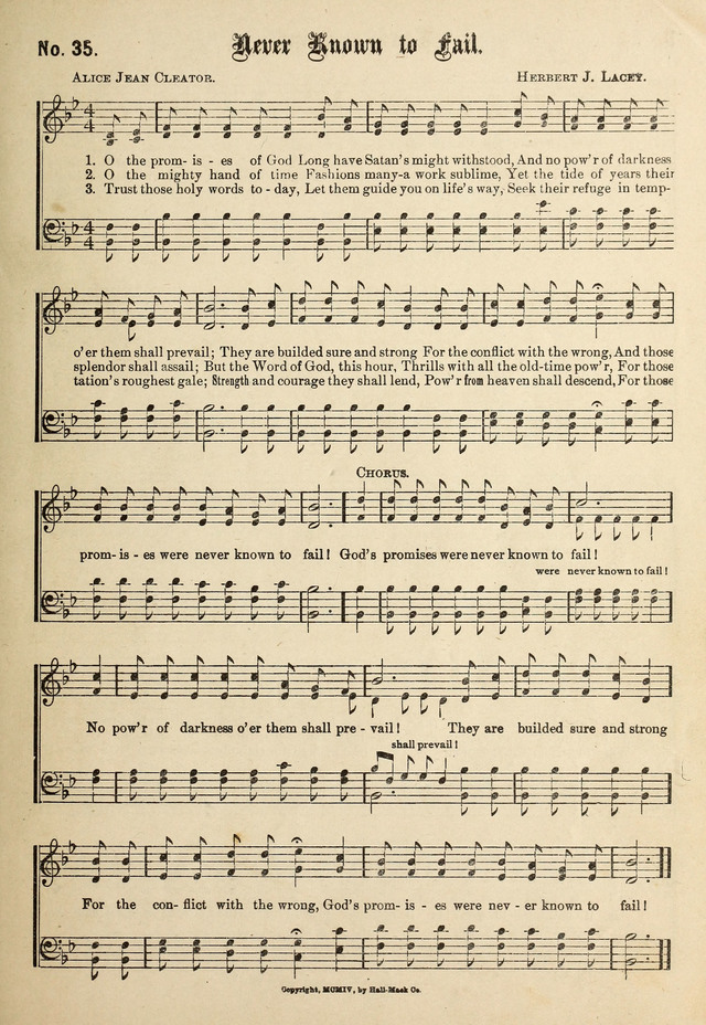 New Songs of the Gospel No. 2: for use in religious meetings page 33