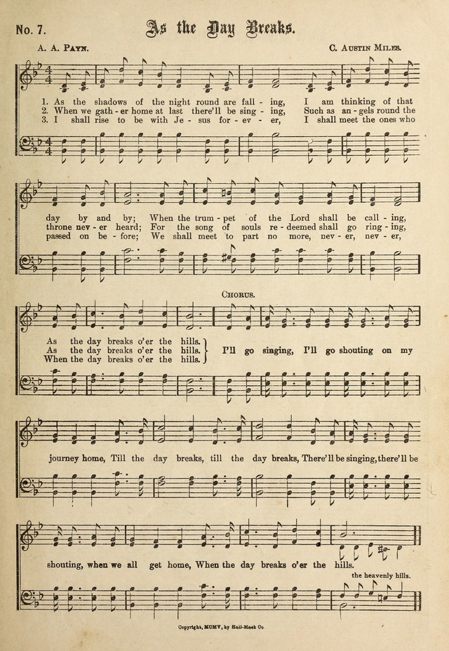 New Songs of the Gospel No. 2: for use in religious meetings page 5