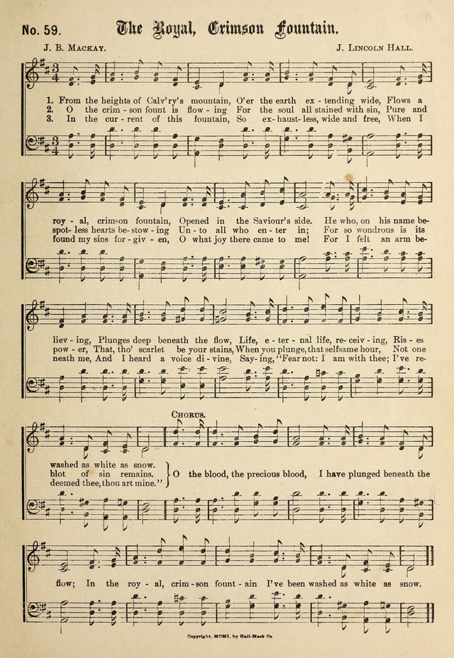 New Songs of the Gospel No. 2: for use in religious meetings page 55