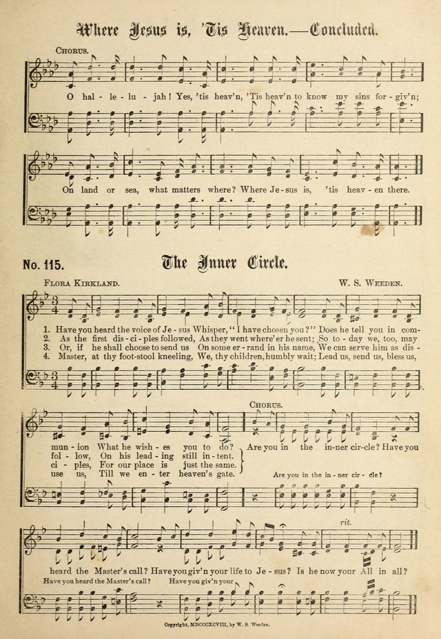 New Songs of the Gospel No. 2: for use in religious meetings page 97