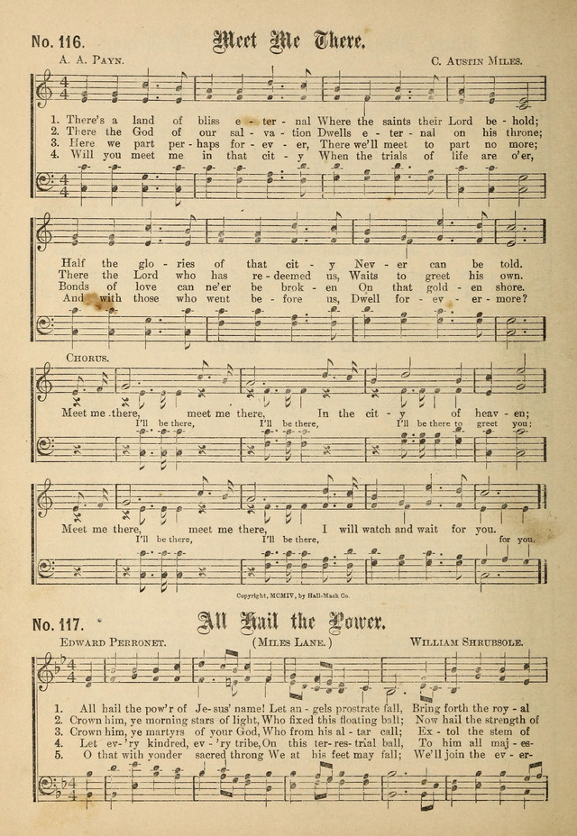 New Songs of the Gospel No. 2: for use in religious meetings page 98