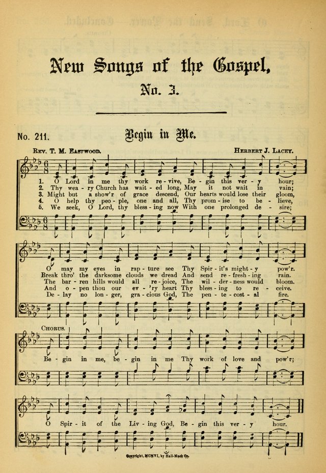 New Songs of the Gospel (Nos. 1, 2, and 3 combined) page 186