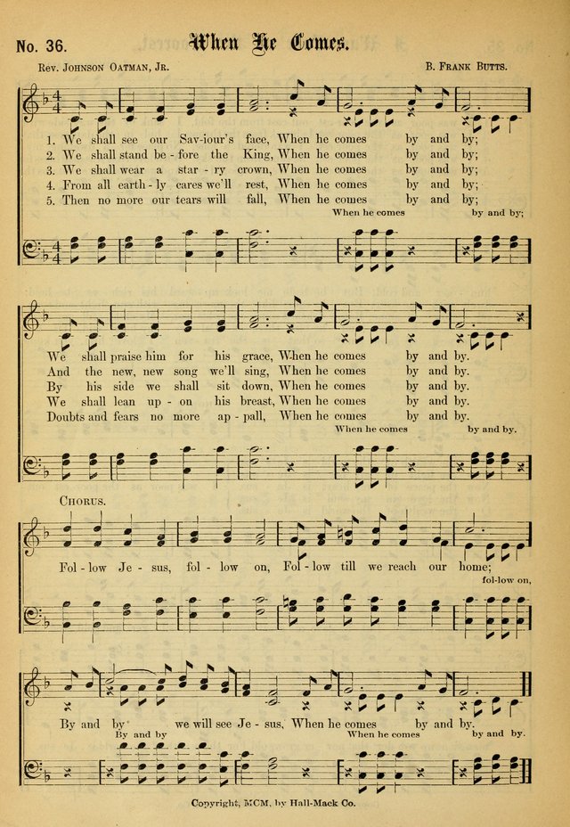 New Songs of the Gospel (Nos. 1, 2, and 3 combined) page 36