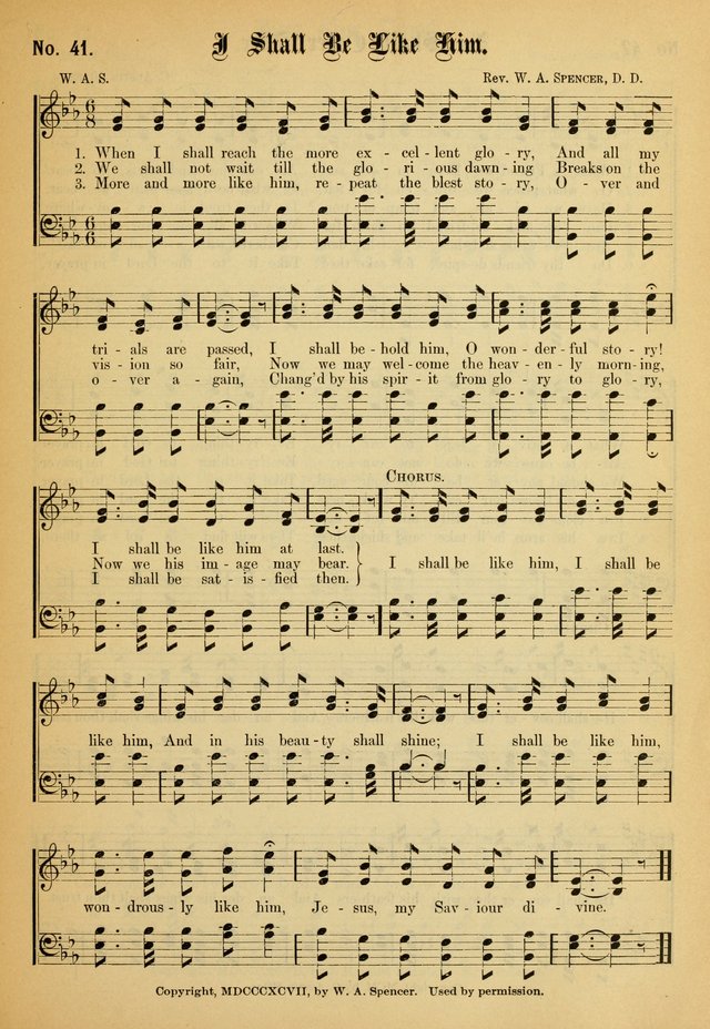 New Songs of the Gospel (Nos. 1, 2, and 3 combined) page 41