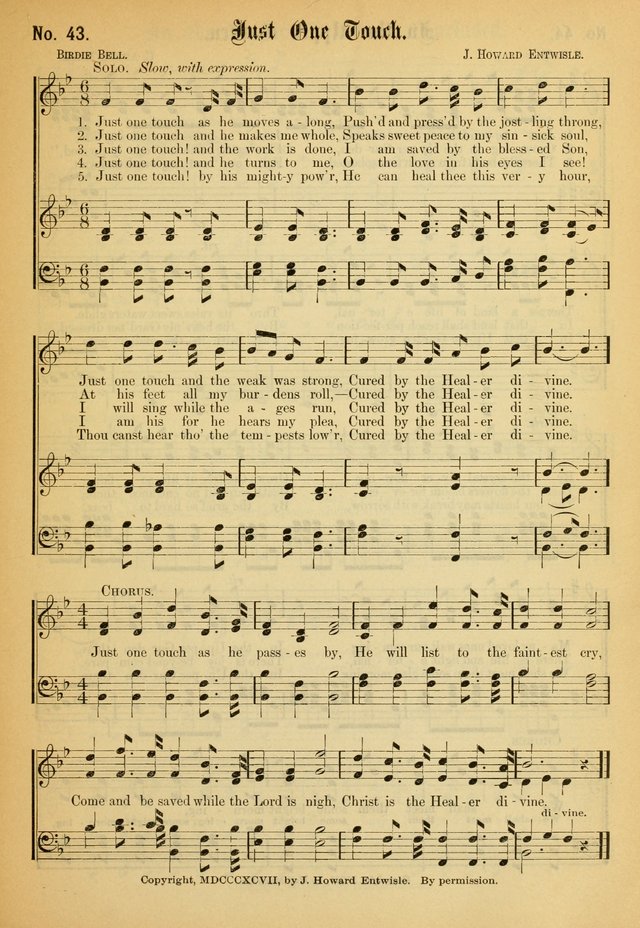 New Songs of the Gospel (Nos. 1, 2, and 3 combined) page 43