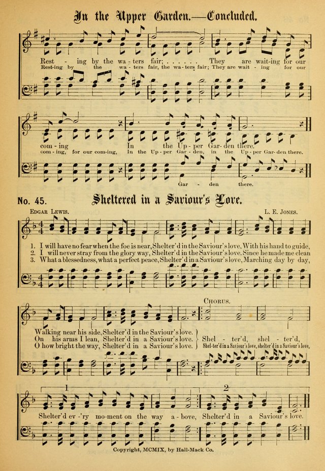 New Songs of the Gospel (Nos. 1, 2, and 3 combined) page 45