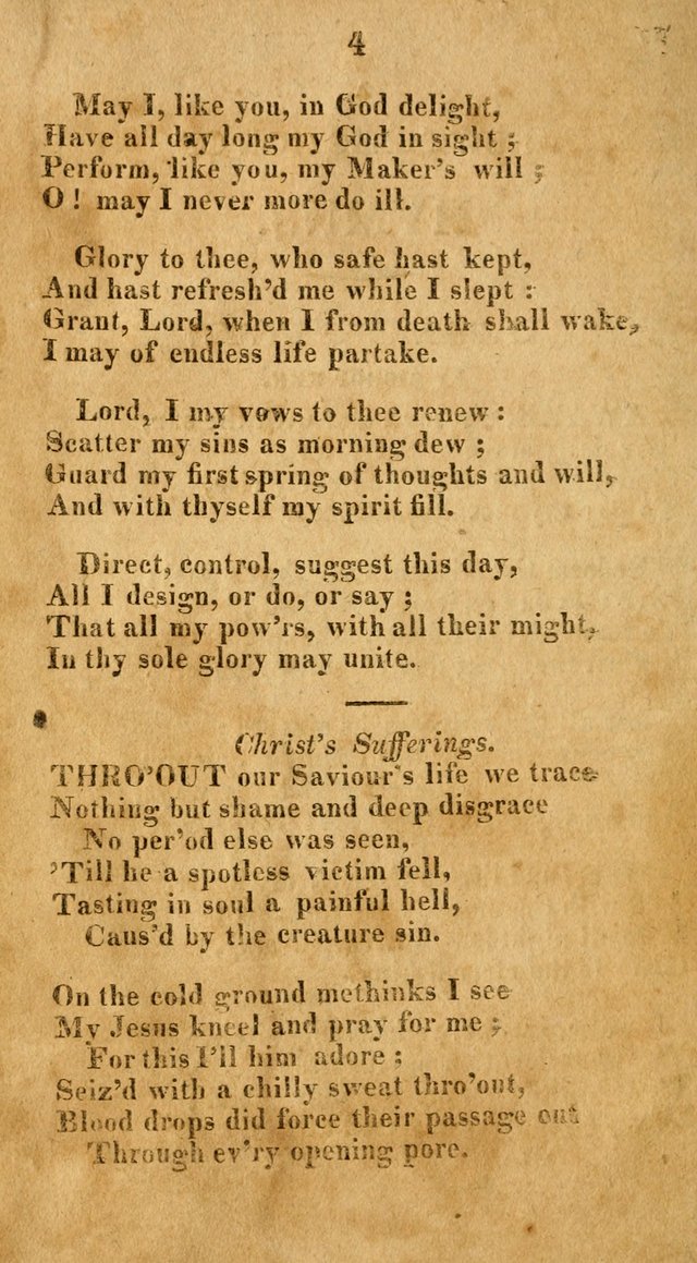 A New Selection of Hymns: collected from various authors page 4