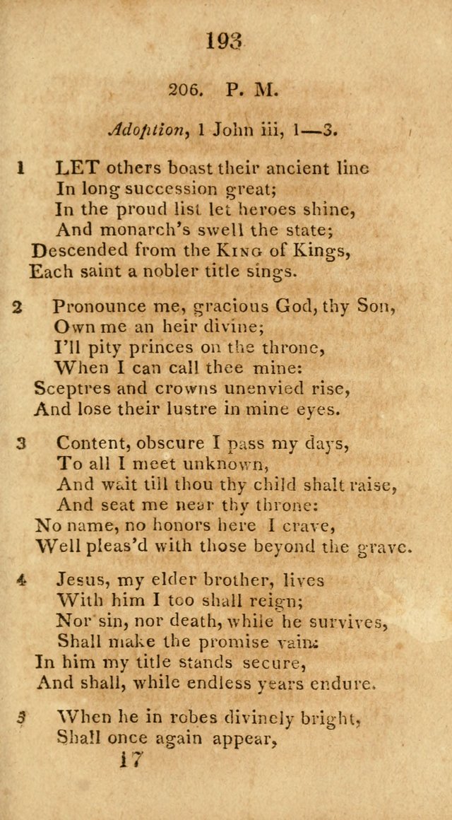 A New Selection of Hymns; designed for the use of conference meetings, private circles, and congregations, as a supplement to Dr. Watts