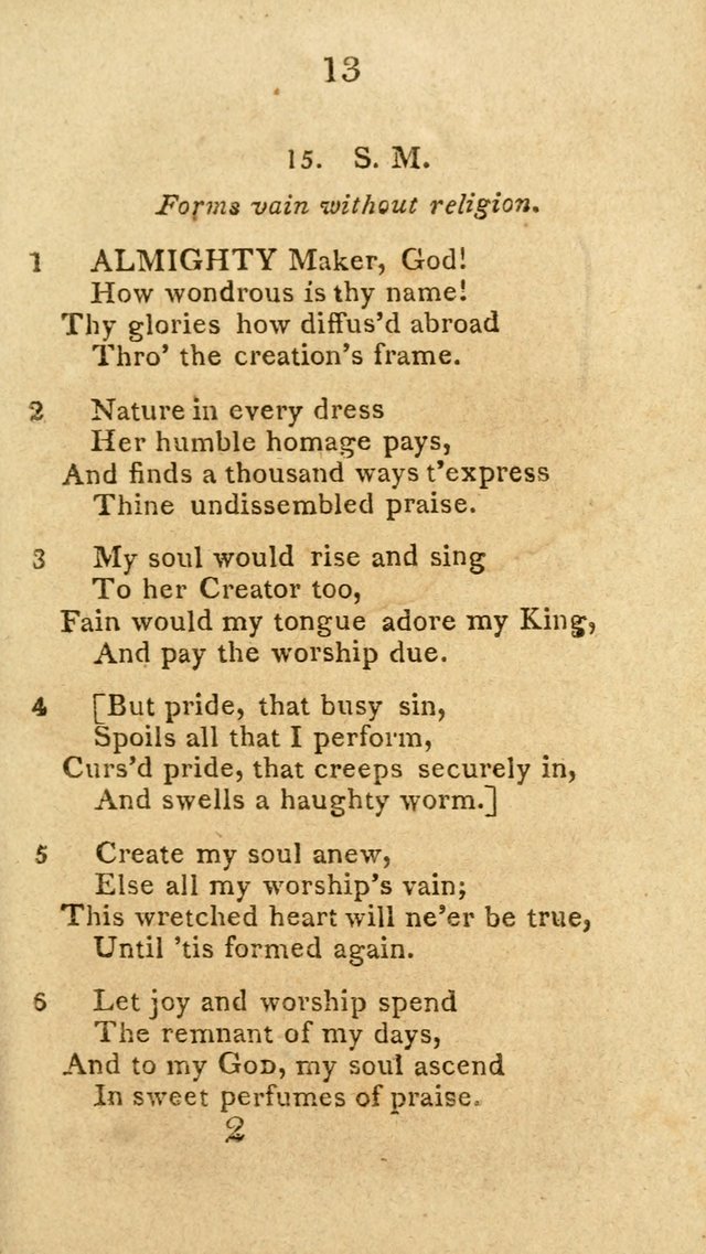 A New Selection of Hymns; designed for the use of conference meetings, private circles, and congregations, as a supplement to Dr. Watts