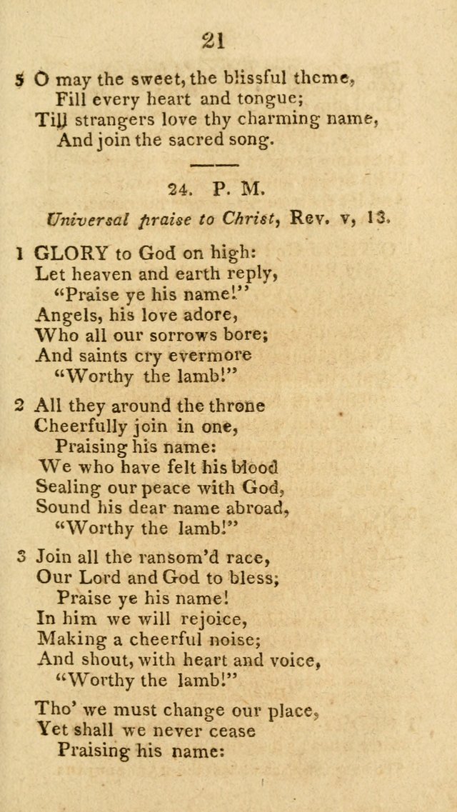 A New Selection of Hymns; designed for the use of conference meetings, private circles, and congregations, as a supplement to Dr. Watts