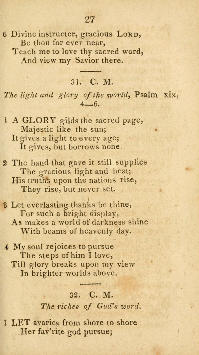 A New Selection of Hymns; designed for the use of conference meetings, private circles, and congregations, as a supplement to Dr. Watts