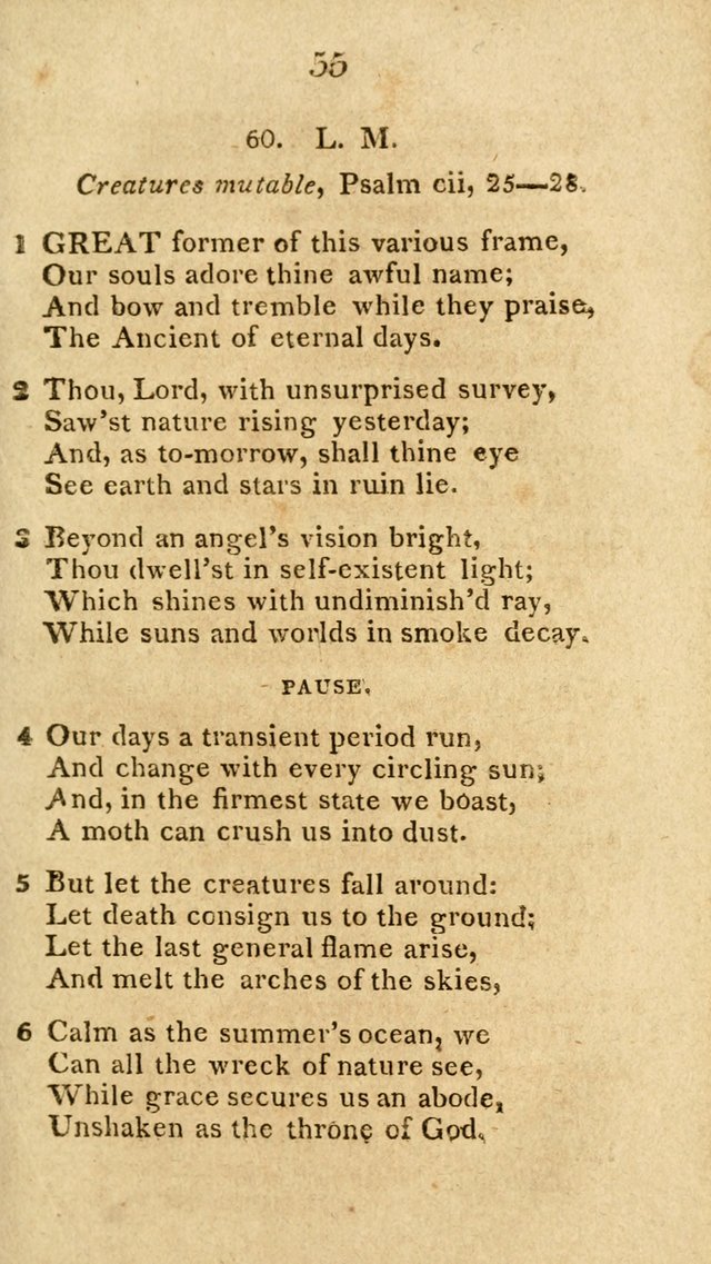 A New Selection of Hymns; designed for the use of conference meetings, private circles, and congregations, as a supplement to Dr. Watts