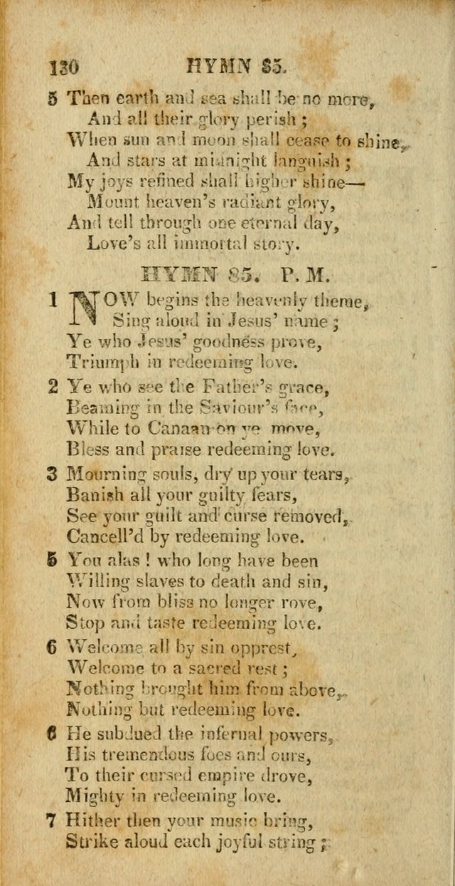 A New Selection of Hymns and Spiritual Songs: designed for prayer, conference and camp-meetings page 130