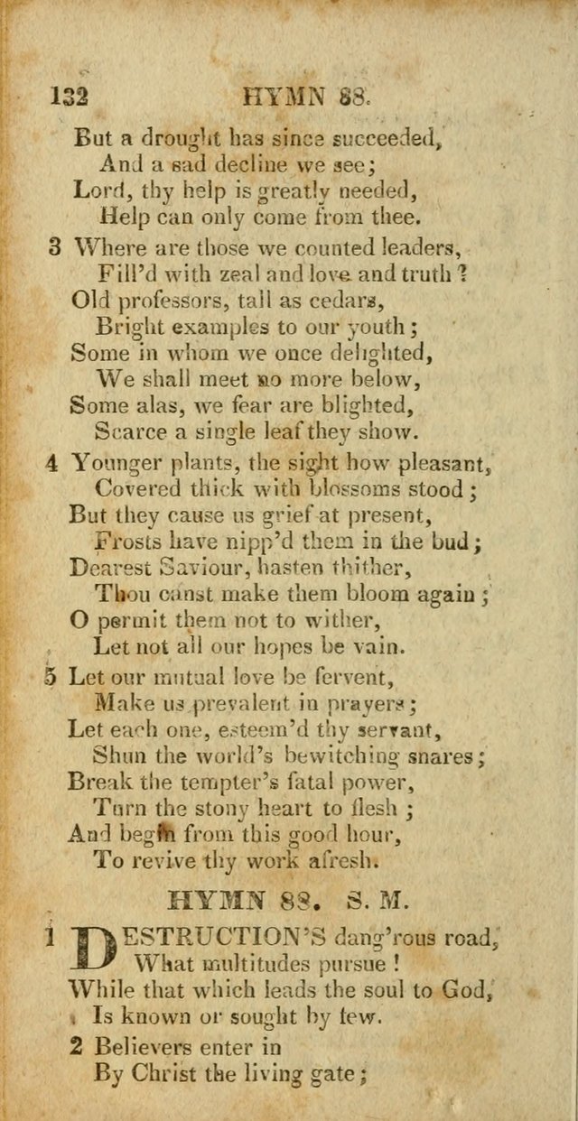 A New Selection of Hymns and Spiritual Songs: designed for prayer, conference and camp-meetings page 132