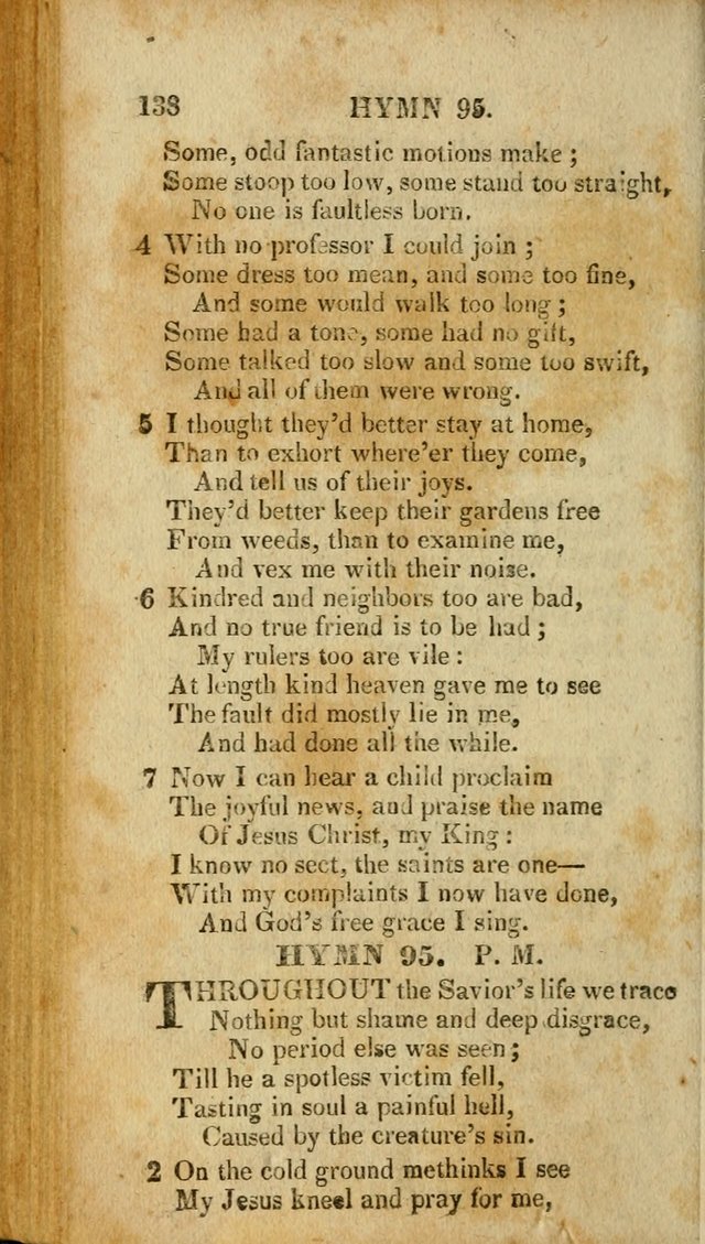 A New Selection of Hymns and Spiritual Songs: designed for prayer, conference and camp-meetings page 138