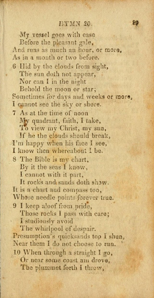 A New Selection of Hymns and Spiritual Songs: designed for prayer, conference and camp-meetings page 39