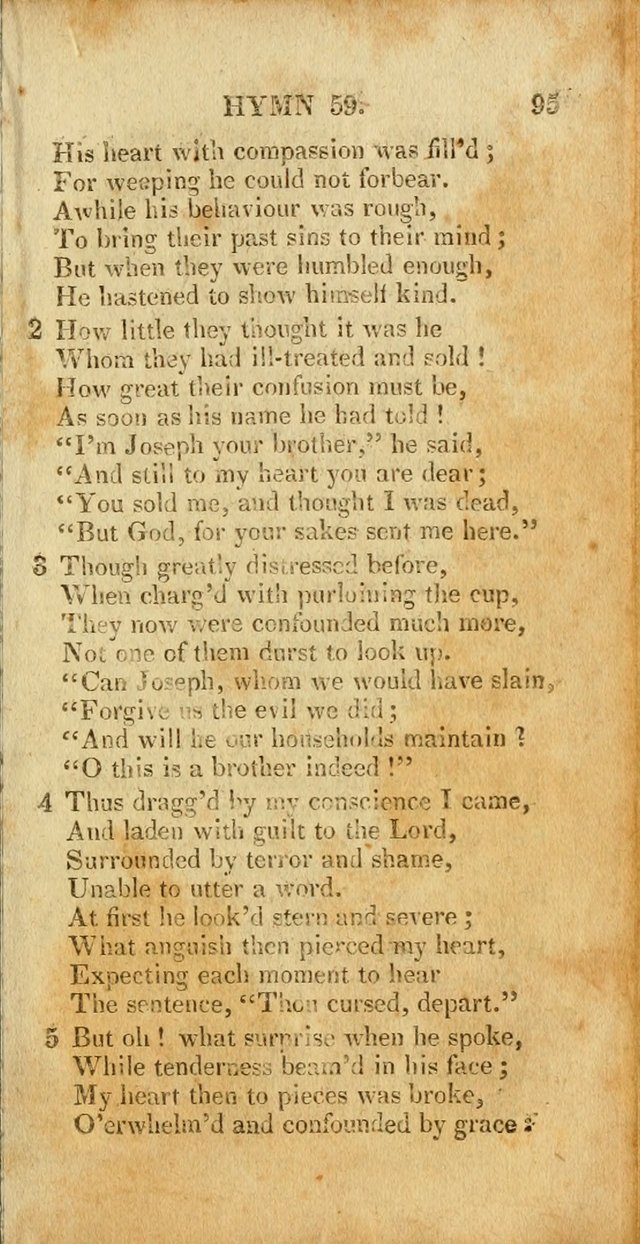 A New Selection of Hymns and Spiritual Songs: designed for prayer, conference and camp-meetings page 95