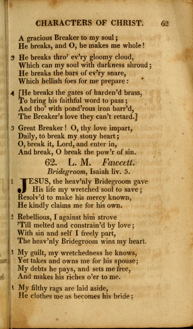 A New Selection of Nearly Eight Hundred Evangelical Hymns, from More than  200 Authors in England, Scotland, Ireland, & America, including a great number of originals, alphabetically arranged page 100