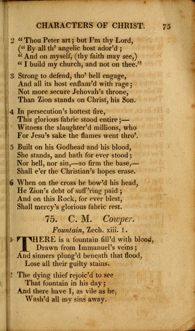 A New Selection of Nearly Eight Hundred Evangelical Hymns, from More than  200 Authors in England, Scotland, Ireland, & America, including a great number of originals, alphabetically arranged page 112