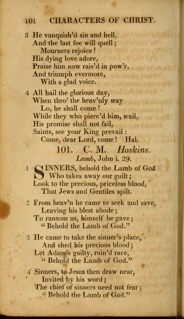 A New Selection of Nearly Eight Hundred Evangelical Hymns, from More than  200 Authors in England, Scotland, Ireland, & America, including a great number of originals, alphabetically arranged page 137